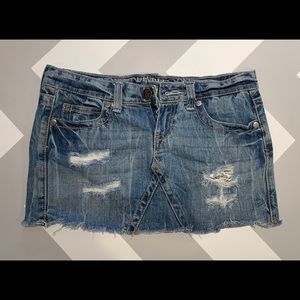 Short Jean Skirt